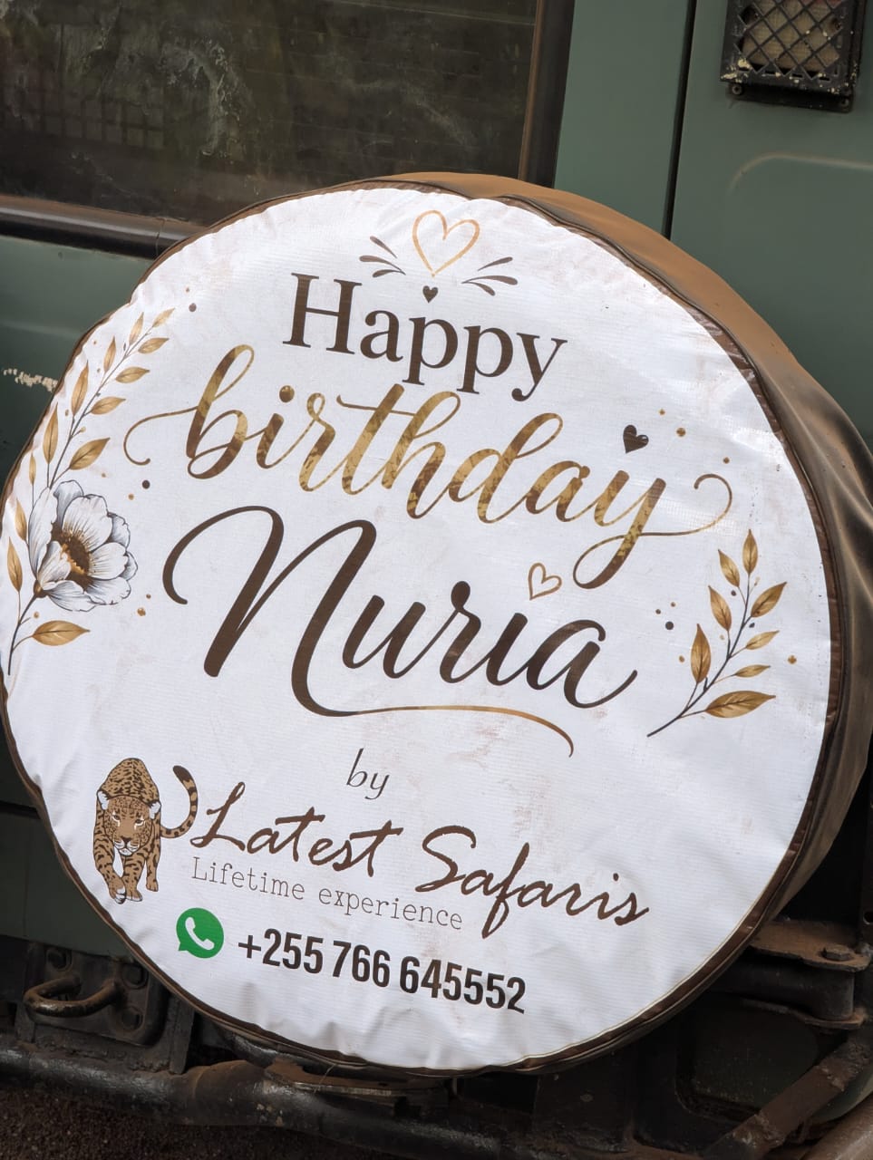 A birthday surprise, Latest Safaris style